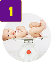 Określ objętość zawiesiny do jednorazowego podania na podstawie aktualnej masy ciała dziecka.